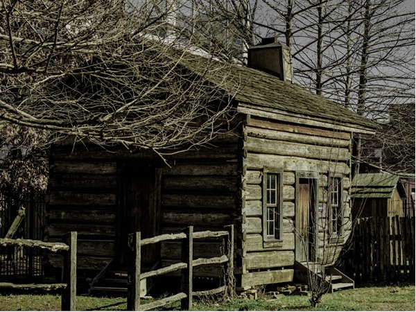 The barnhouse at the Historic Arkansas Museum