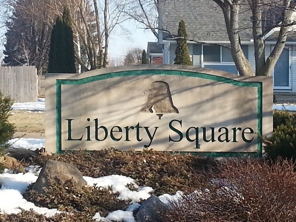 Entryway for Liberty Square Ssubdivision