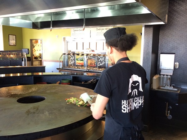 HuHot Mongolian Grill is a fun and tasy place, just two minutes from Wilderness Ridge in Lincoln