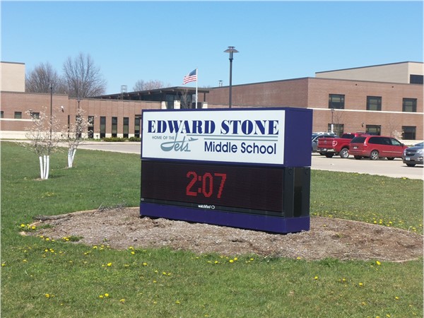 We love Edward Stone Middle School in Burlington
