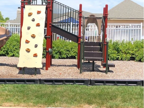 Children's playground in Grayson Place