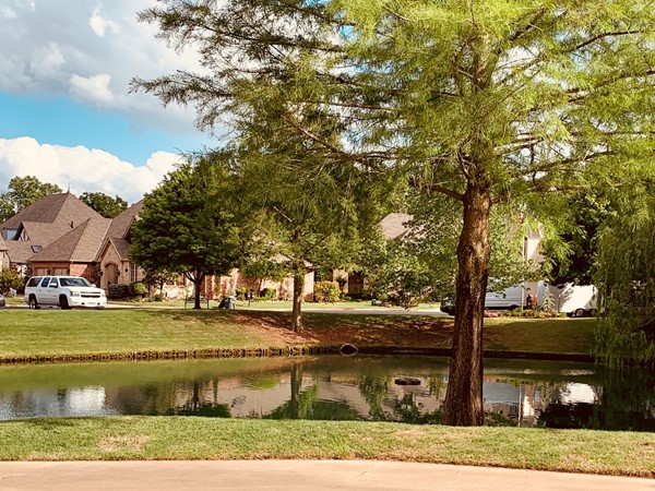 Neighborhood pond in The Villas