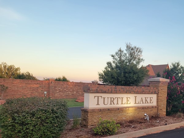 Turtle Lake is off SE 149th St between S Sunnylane and S Sooner Rd
