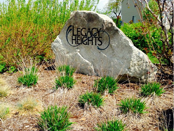 Legacy Heights west entrance 