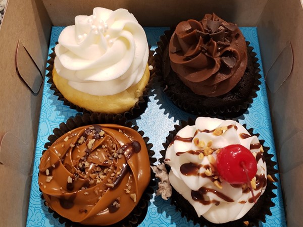Small Cakes has delicious cupcakes that are made daily. There are many flavors and they are so good