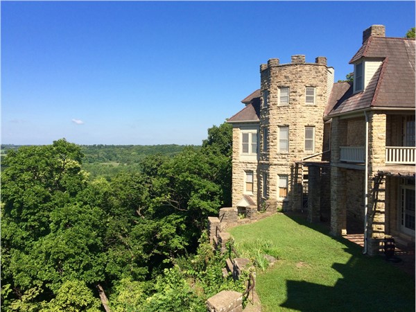 Don't miss the spectacular view looking out from Bothwell Lodge State Historic Site