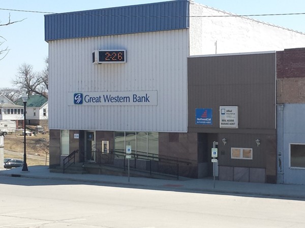 Great Western Bank and Rural Missouri Insurance.