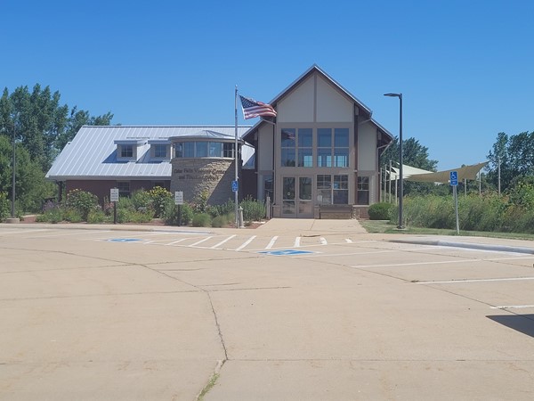New to town? Check out the Cedar Falls Visitor's Center off Hudson Road