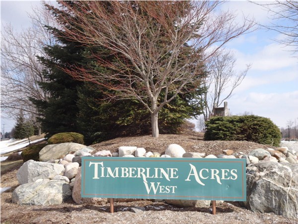 Entrance to Timberline Acres West