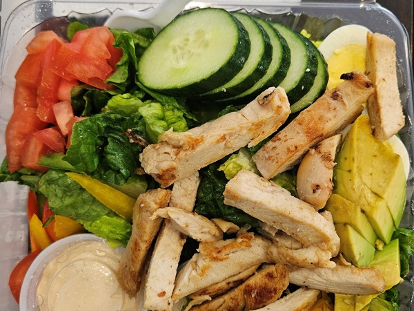Elite Cafe Grilled Chicken Salad @ 6900 College Blvd, Suite 230, OPKS
