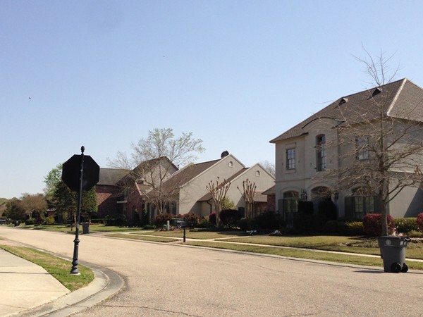 Fair Oaks subdivision in Baton Rouge