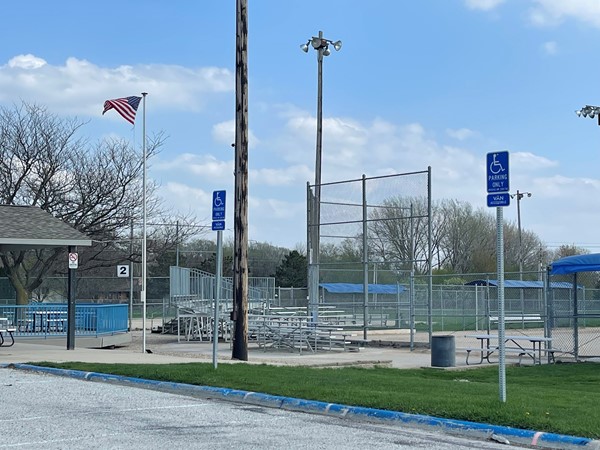 Birdsall Park hosts intermural softball throughout the spring and summer