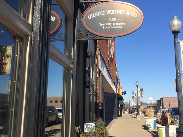 Gilbert Whitney & Co offers gourmet groceries and kitchenware 