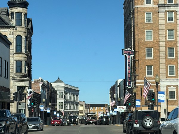 Beautiful downtown Sedalia, Missouri