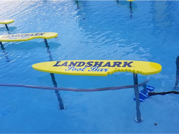 LandShark Bar & Grill upper swimming pool tables