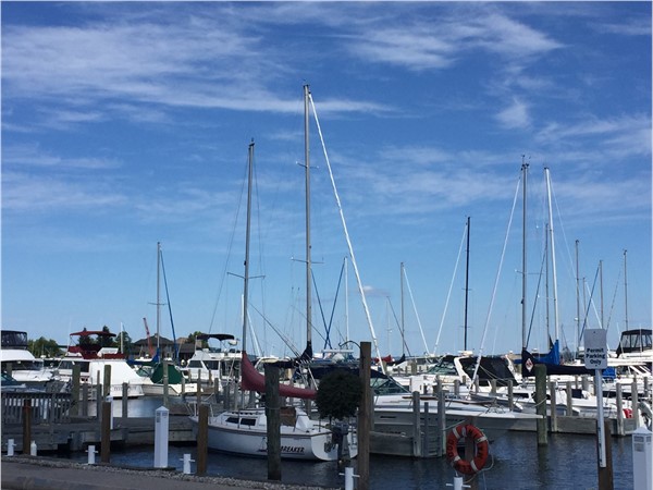 Wish we could spend time every day at the Elmwood Marina on West Bay