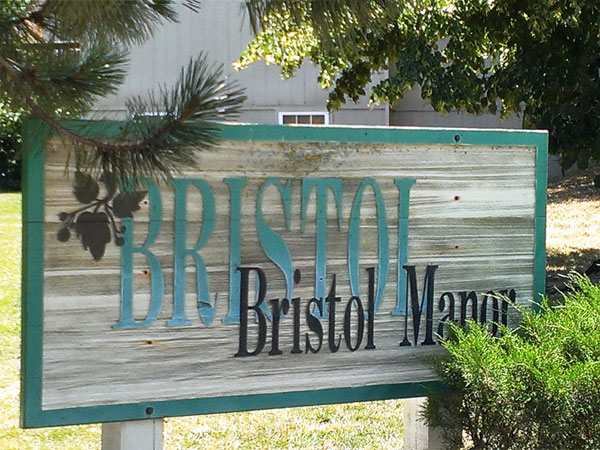 Subdivision  marker for Bristol Manor
