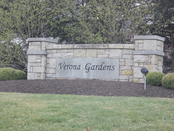 Verona Gardens entrance