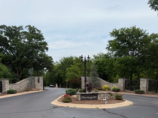 Elegance meets privacy behind the gates of Stonegate in Edmond