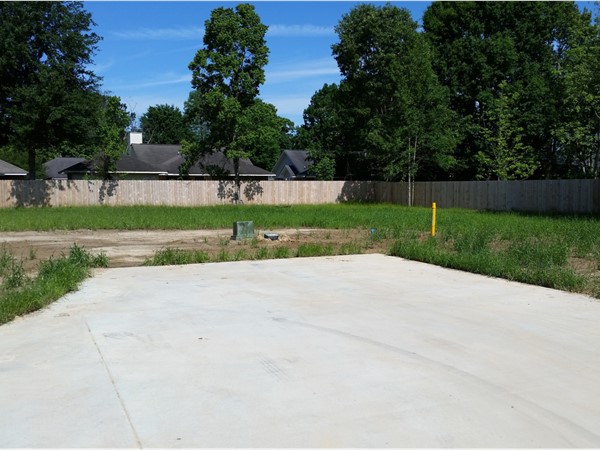 Highland Court subdivision is just across from the new Highland Road Park