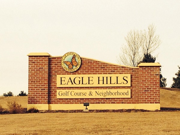 Entrance to Eagle Hills