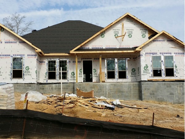 New construction in Charleston Ridge
