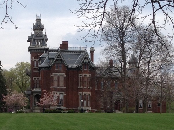The historic Vaile Masion, a 31-room mansion built in Independence circa 1881