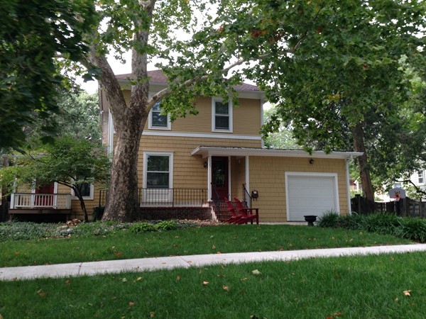 Home situated near the University of Kansas