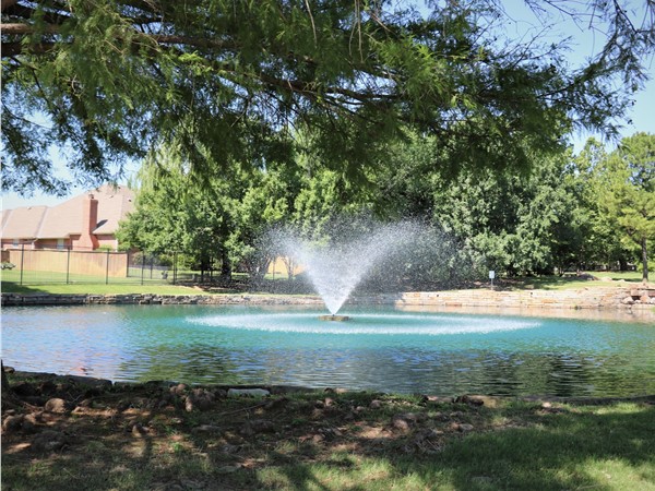 You can not miss the fountains on either side of the entrance located off SW 104th Street 