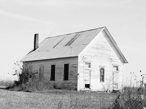 Old schoolhouse in Northwest Osage County