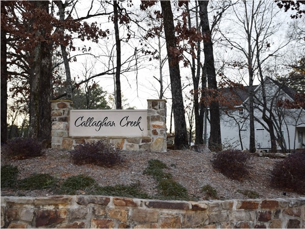 Callaghan Creek is a gated community in the county just outside of Little Rock's west city limit