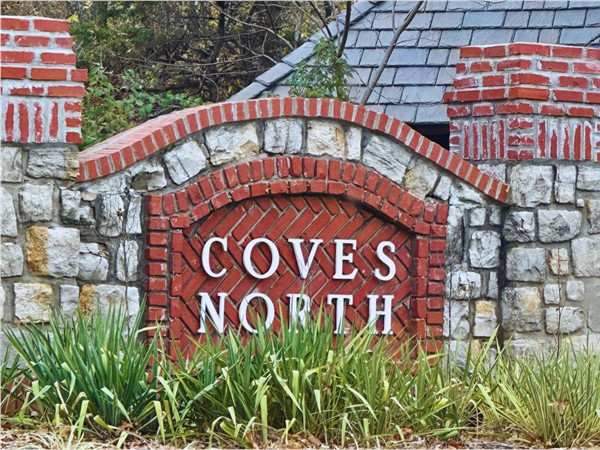 Coves North features patio homes and single family residences just off of Barry Road