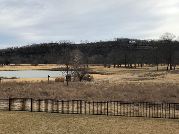 Osage National Golf Course is even beautiful in February 