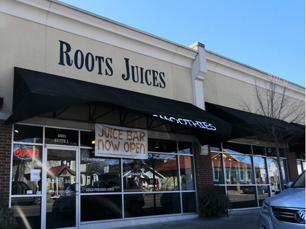 Roots Juices is a great new Juice Bar