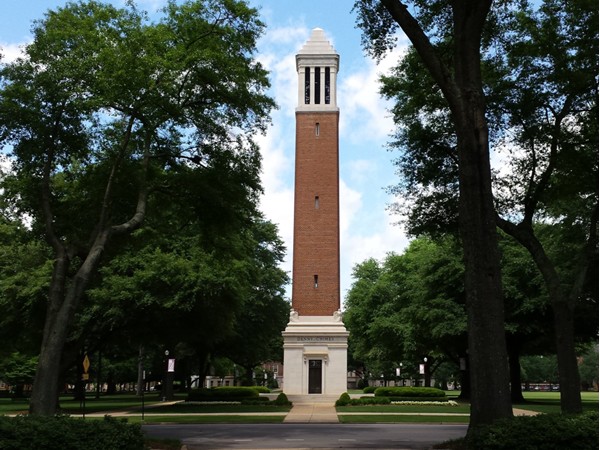The sounds of Denny Chimes will leave you with lasting memories of The Capstone.