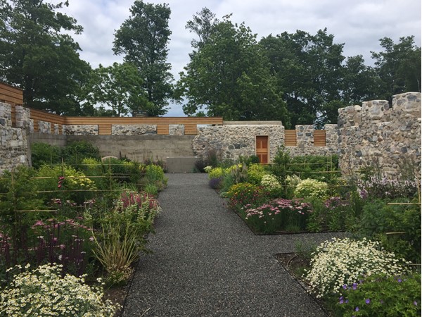 Beautiful Botanic Gardens at the Historic Barns Park, Grand Traverse Commons