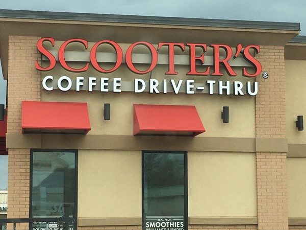 Scoot on down to Scooters Coffee and try their breakfast sandwiches and mocha frappe