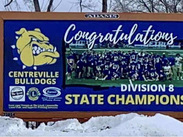 Congrats to the Bulldogs on their State Championship! First time in school history