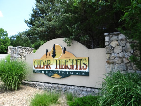 Cedar Heights is a gated community 