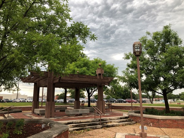 Park in downtown Bartlesville 