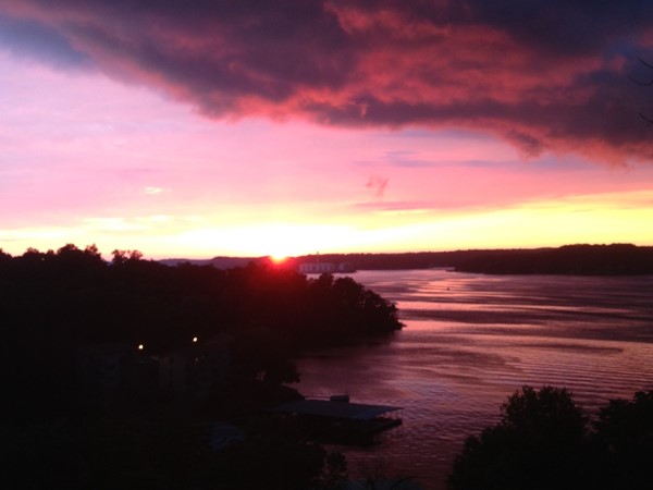 Lake of the Ozarks offers amazing sunsets