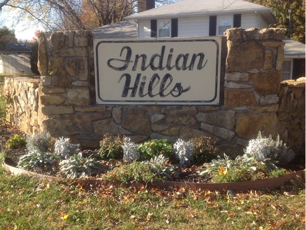 Indian Hills entrance