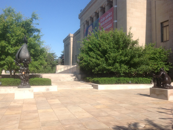 The Nelson-Atkins Museum, near the Country Club Plaza, has an incredible art collection