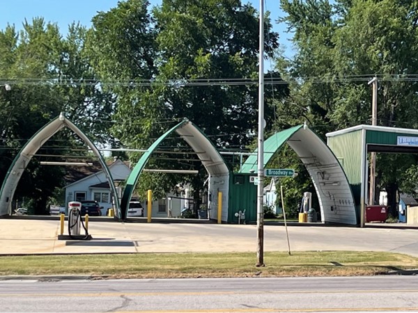 Not every town is lucky enough to have a triangle car wash