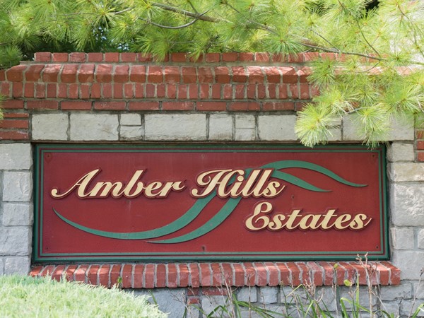 Welcome to Amber Hills Estates 
