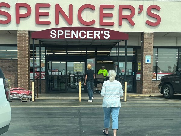 Spencer’s Supermarket is a locally owned grocery store located in Blanchard