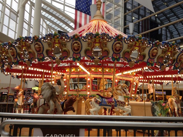 Beautiful carousel at Riverchase Galleria