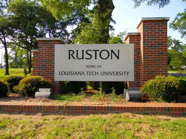 Ruston welcomes you! Come enjoy the charms of southern comfort