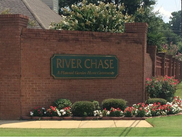 Garden home community of River Chase in Wetumpka
