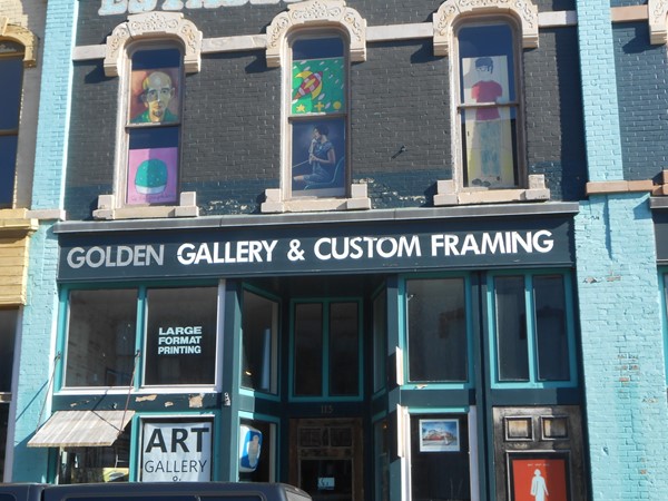 Great art and photos at Golden Gallery